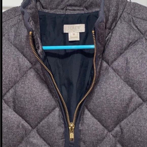 J Crew Gray Vest ✂️Final Reduction ✂️✂️ - Picture 3 of 4